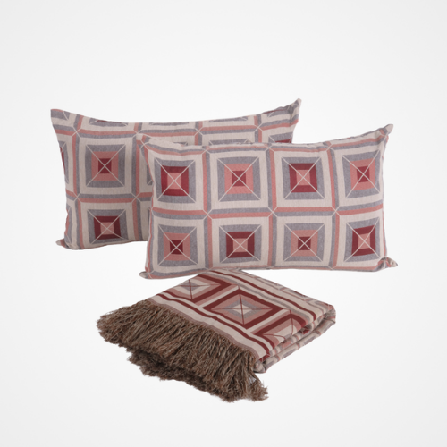 Kit Manta Kasbah | Vermelho