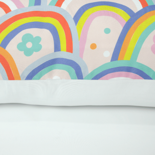 Fronha para Travesseiro de Corpo CozyTouch | Arco-íris