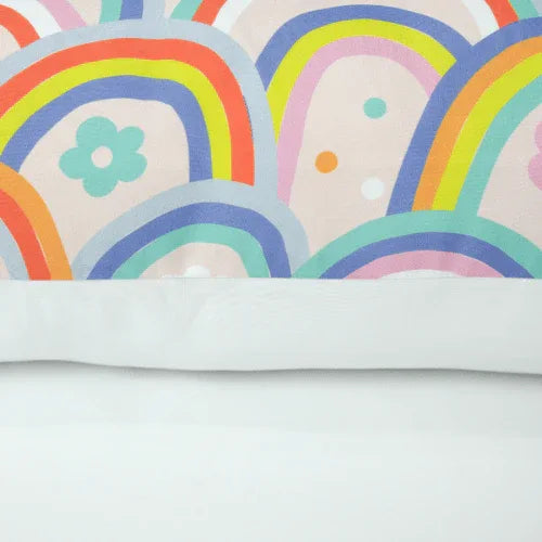Fronha para Travesseiro de Corpo CozyTouch | Arco-íris - Linhas & Lares