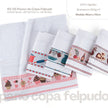 Kit 5 Panos de Copa Trendy Felpudo - Linhas & Lares