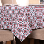 Toalha de Mesa Estrelas de Natal | 4 à 8 Lugares