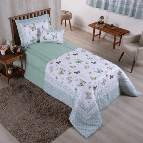 Edredom Butterfly Bliss | 300 Fios