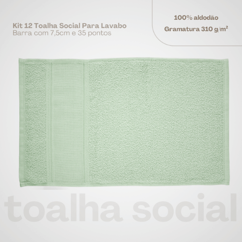 Toalha Social Rosier Oliva