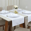 Trilho Caminho de Mesa Classic Noel | Branco - Linhas & Lares