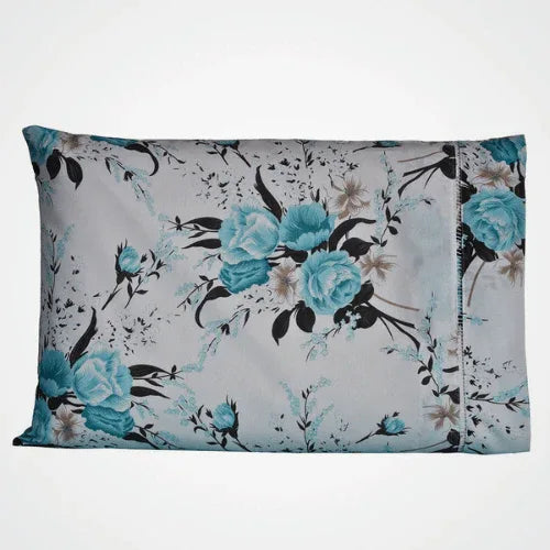 Fronha Esmeralda | 150 Fios | 100% Algodão | Azul Tiffany - Linhas & Lares