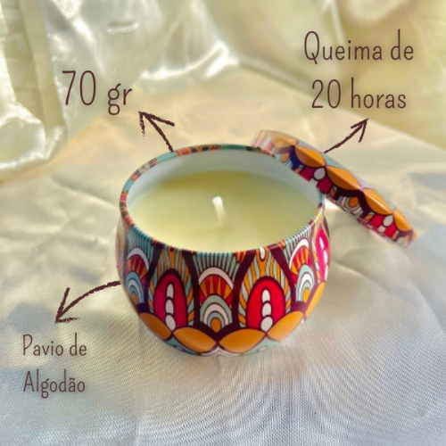 Vela Ritual Místico | 70g | Flor de Cerejeira