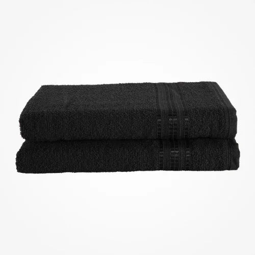 Toalha de Banho Línea Preta - Linhas & Lares