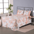 Jogo de Lençol Brisa Pêssego | Queen