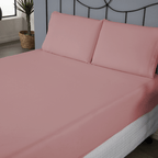 Jogo de Lençol Pure Day | Percal 180 Fios | Casal | Rosê