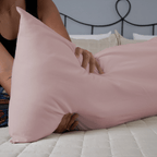Capa para Travesseiro de Corpo PureTouch | Rosê