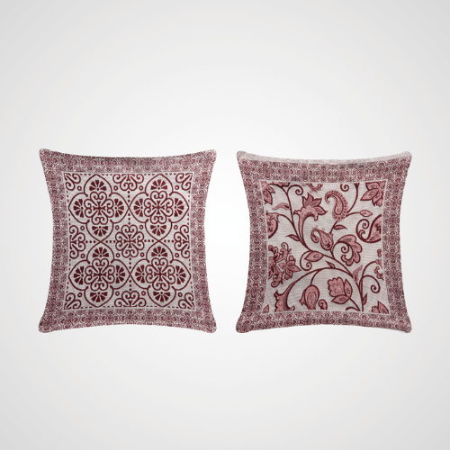 Par Capa de Almofada Grécia | Vermelho