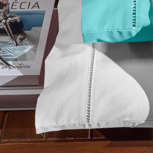 Par de Fronhas Marbella | Branca