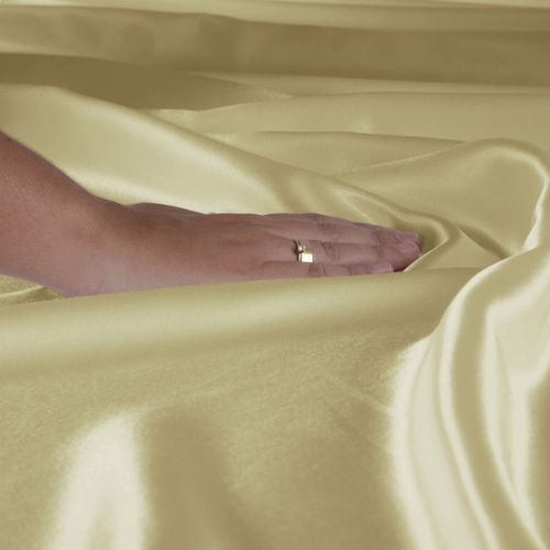 Jogo de Lençol Charmousse | Casal Padrão | 4 Peças | Dourado