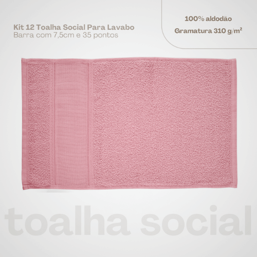 Toalha Social Rosier Glow