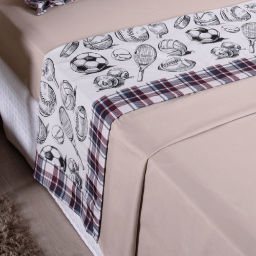 Jogo de Lençol Sport Attack | 300 Fios