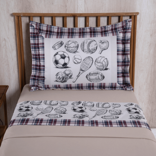 Jogo de Lençol Sport Attack | 300 Fios