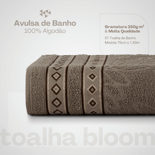 Toalha de Banho Bloom Terra