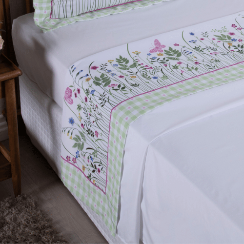 Jogo de Lençol Secret Garden | 300 Fios