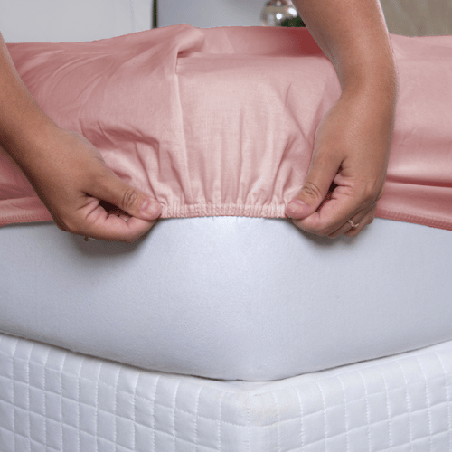 Jogo de Lençol Pure Day | Percal 180 Fios | Queen | Rosê