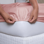 Jogo de Lençol Pure Day | Percal 180 Fios | Queen | Rosê