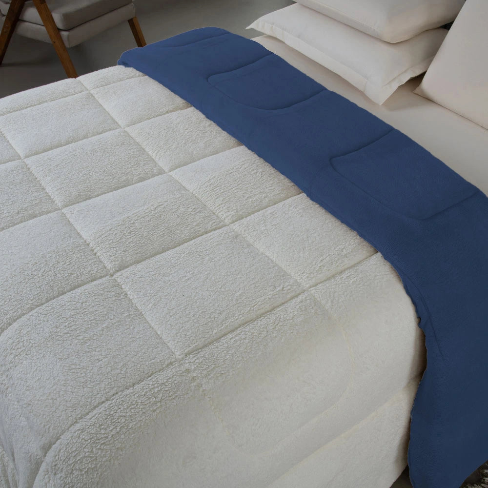 Coberdrom Soft Dreams Sherpa Marinho