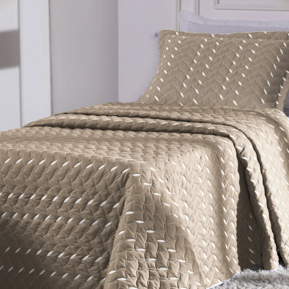 Cobre Leito Heitor Nocciola | 400 Fios