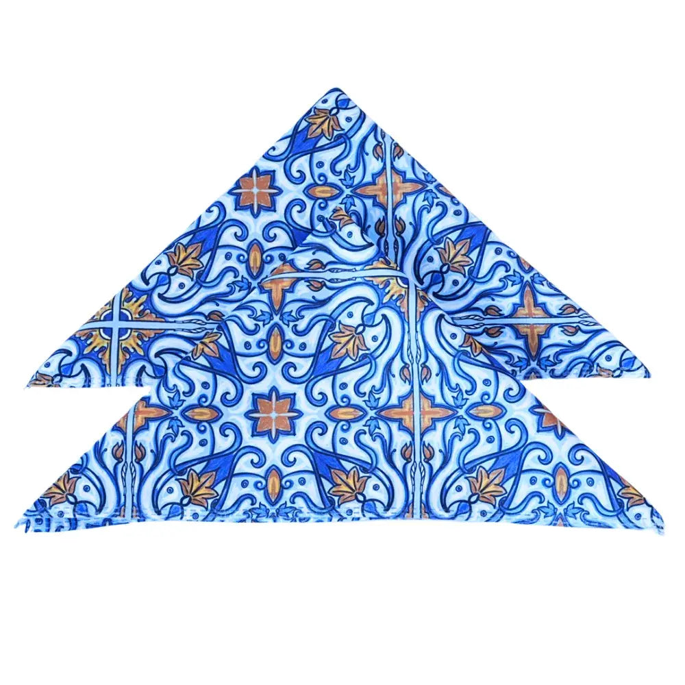 Guardanapo Allegra Herança de Lisboa | 35x35cm | Oxford | Kit para 6 Lugares