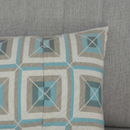 Capa de Almofada | Marrocos Jacquard | Azul