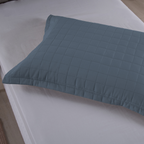 Porta Travesseiro Riviera | 300 Fios | Azul