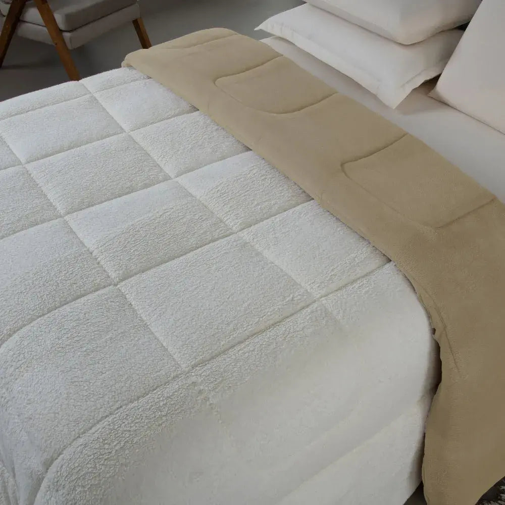 Coberdrom Soft Dreams Sherpa Cogumelo