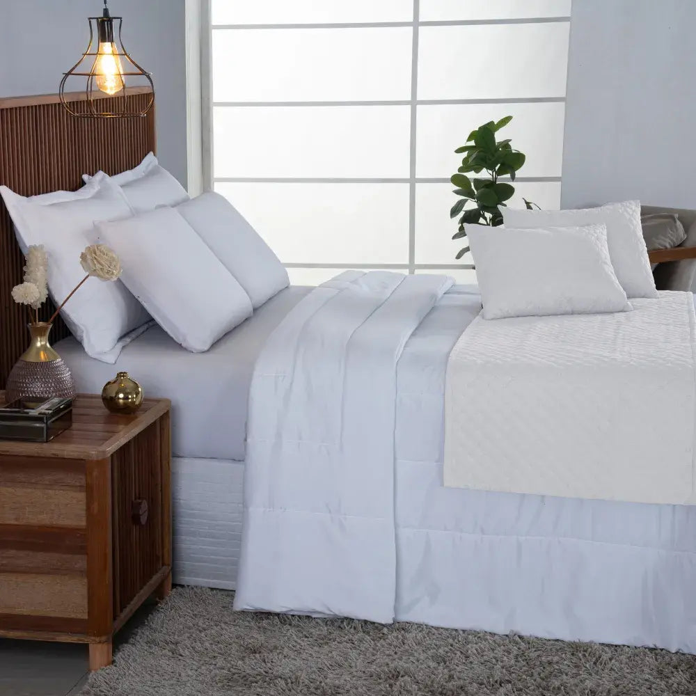 Peseira Comfort Matelado ultrassônico Alabastro | Kit 5 Peças