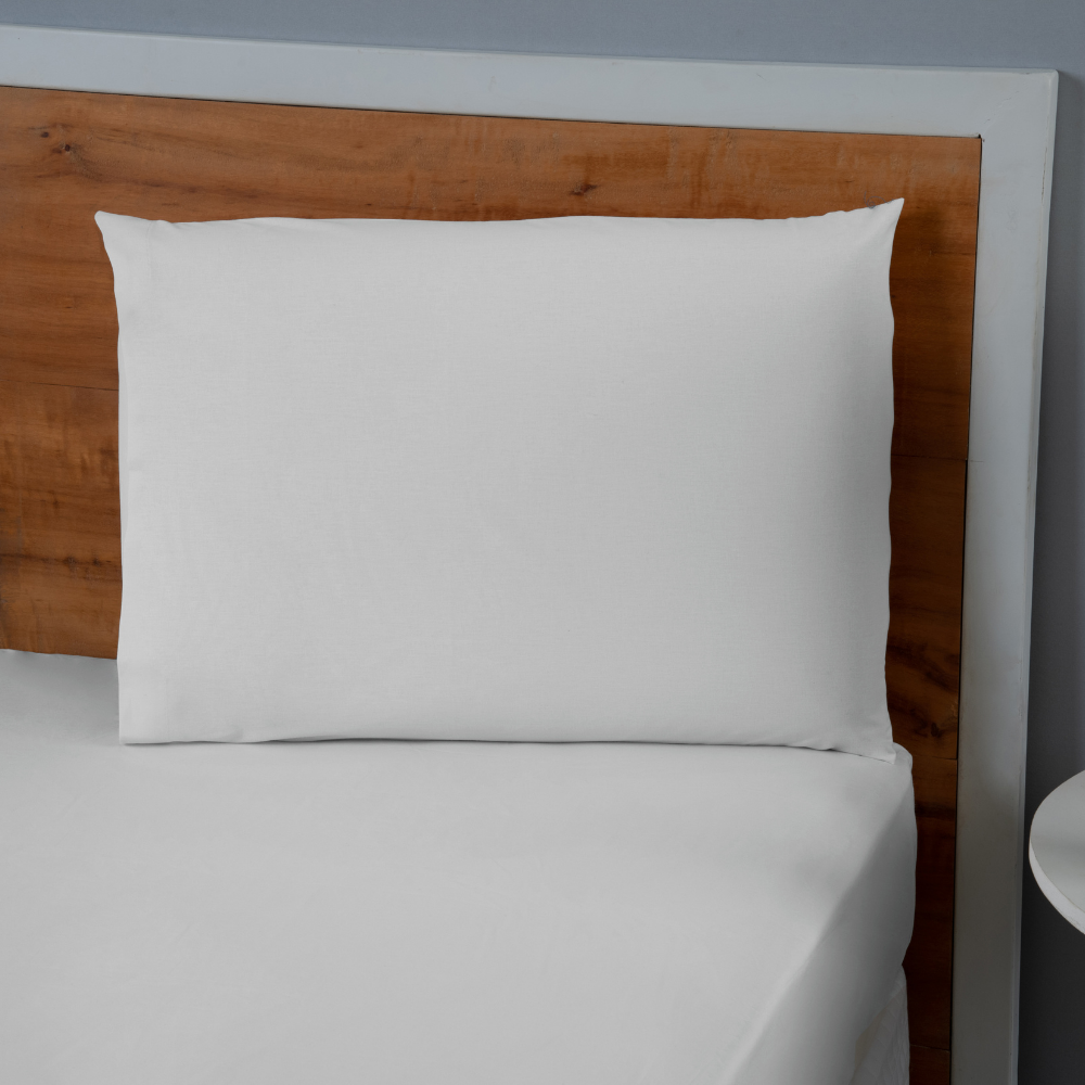 Jogo de Lençol Pure Day | Percal 180 Fios | Solteiro | Branco