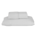 Jogo de Lençol Pure Day | Percal 180 Fios | Solteiro | Branco