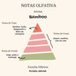 Vela Aromática Persolalizável | Bamboo | Kit com 6 - Linhas & Lares