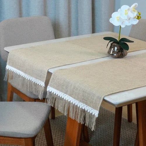 Trilho Caminho de Mesa Raízes Naturais - Linhas & Lares