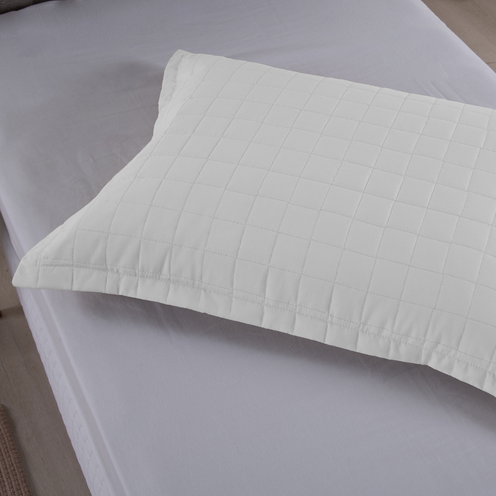 Porta Travesseiro Riviera | 300 Fios | Branco