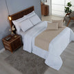 Peseira Comfort Matelado ultrassônico Natural | Kit 5 Peças