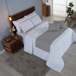 Peseira Comfort Matelado ultrassônico Concreto | Kit 5 Peças