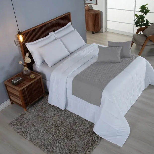 Peseira Comfort Matelado ultrassônico Concreto | Kit 5 Peças