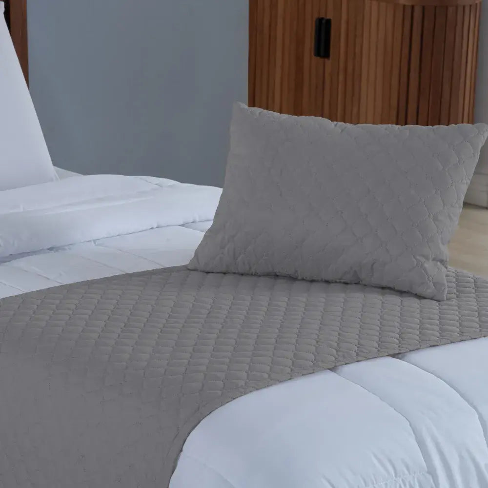 Peseira Comfort Concreto | Kit 3 Peças