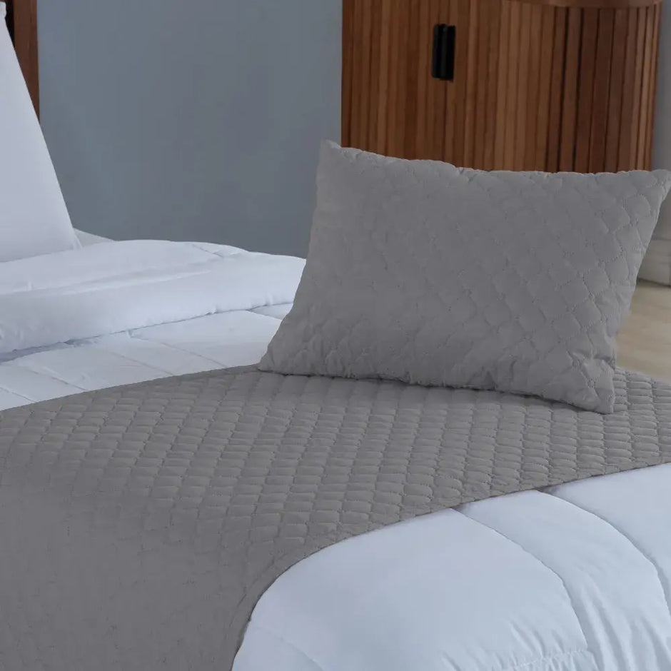 Peseira Comfort Concreto | Kit 3 Peças