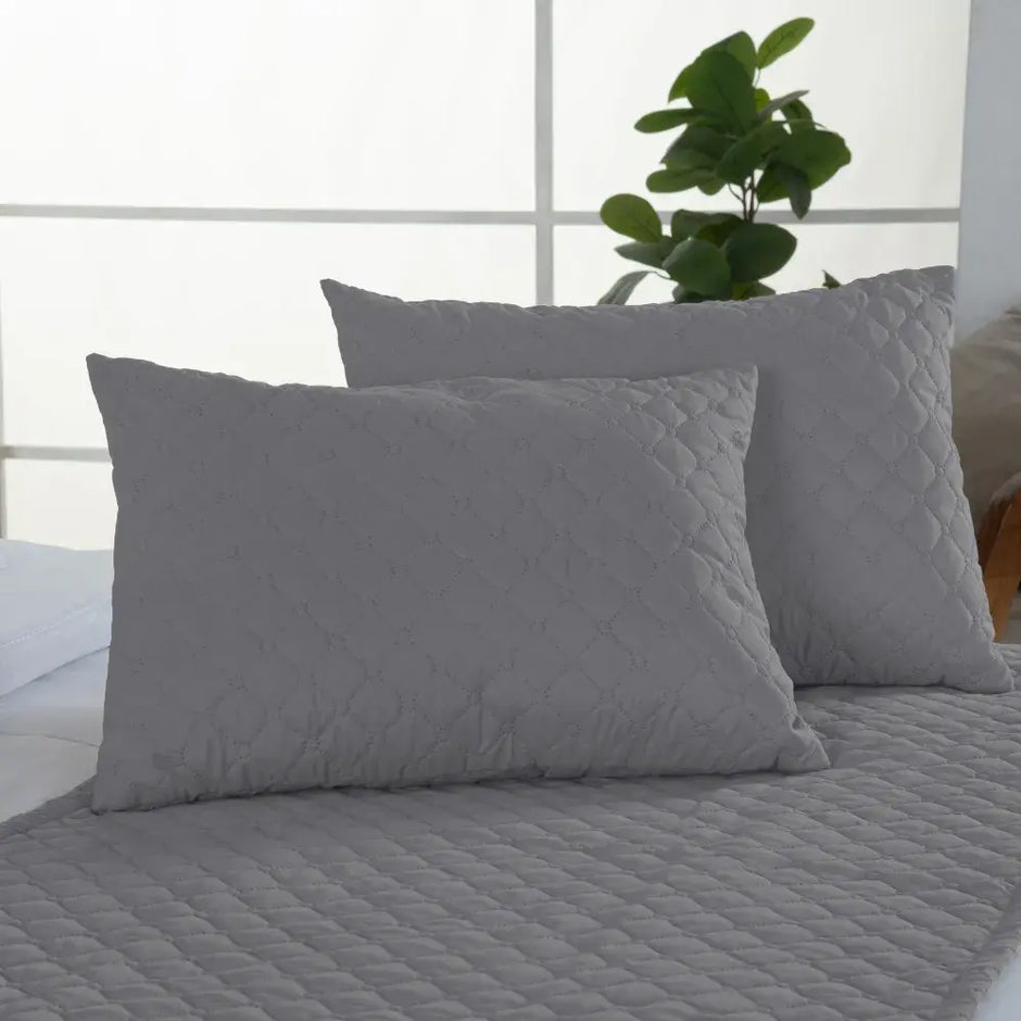 Peseira Comfort Matelado ultrassônico Concreto | Kit 5 Peças