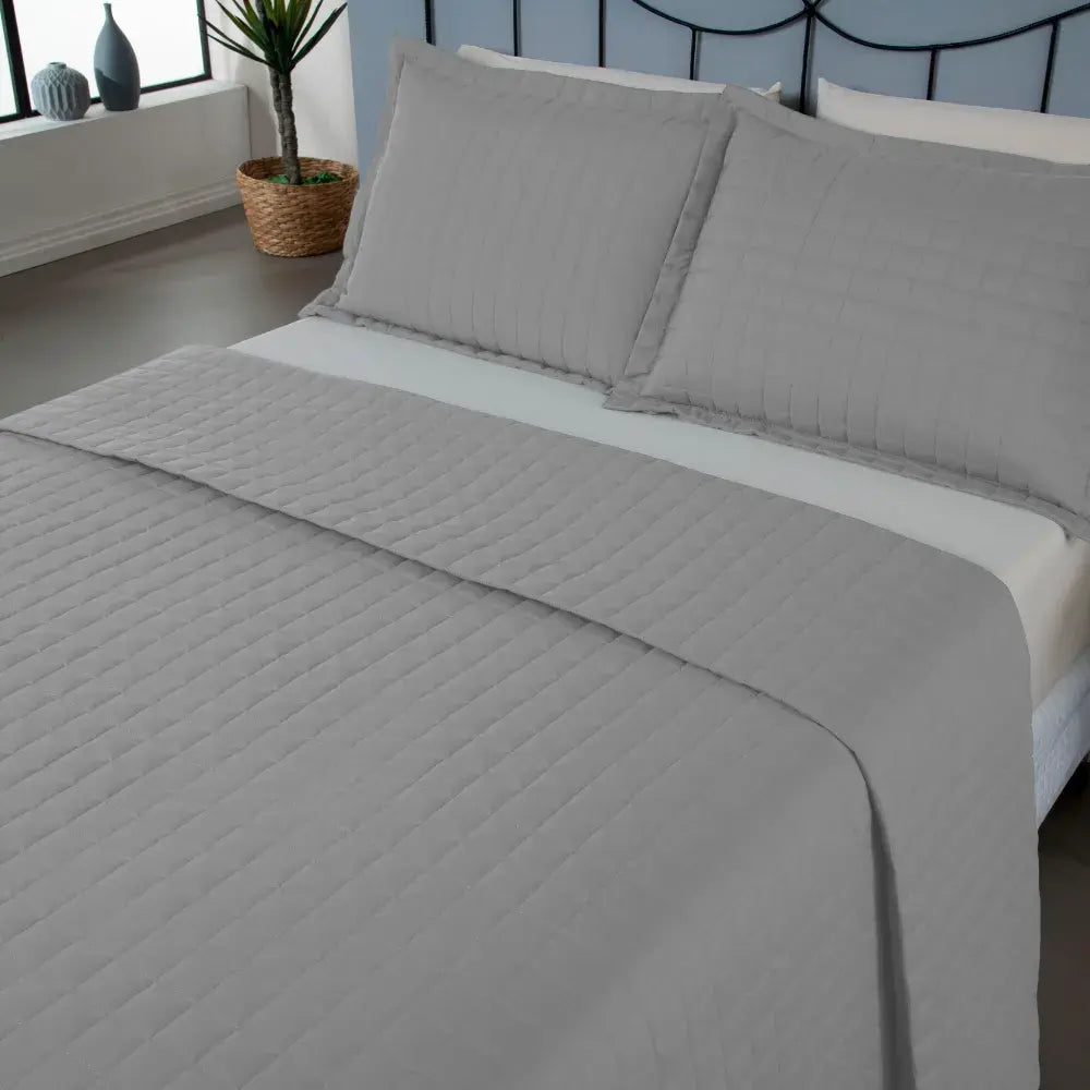 Cobre Leito Copacabana Grey | 300 Fios