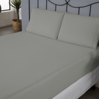 Jogo de Lençol Pure Day | Percal 180 Fios | Queen | Cinza