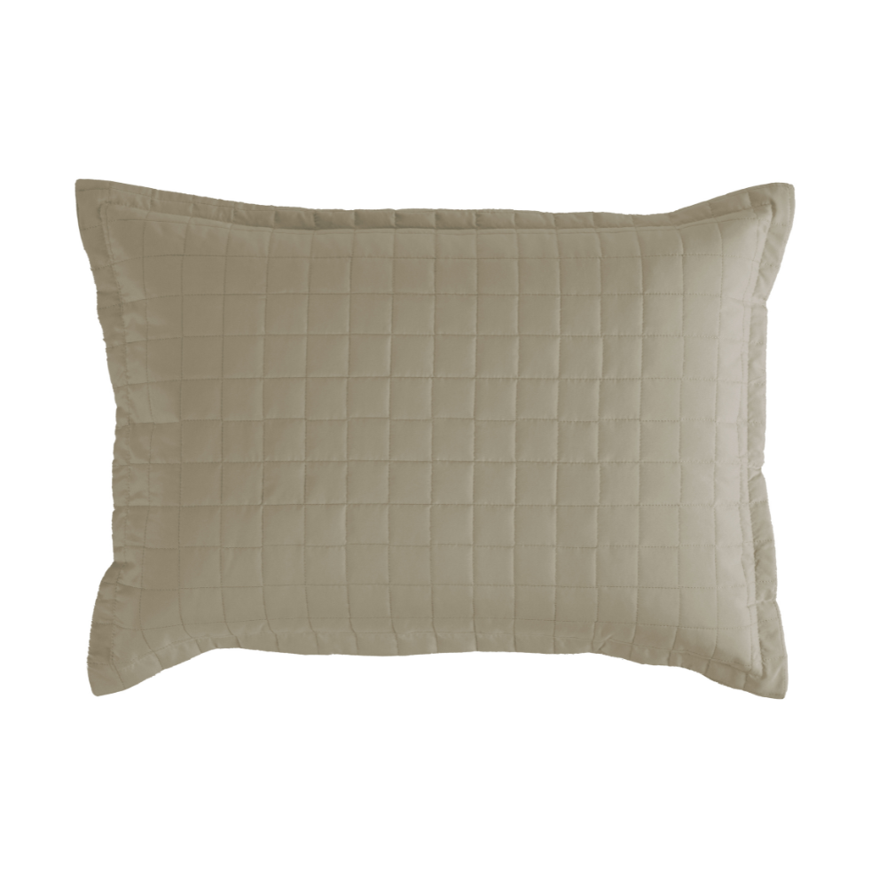 Porta Travesseiro Riviera | 300 Fios | Caqui