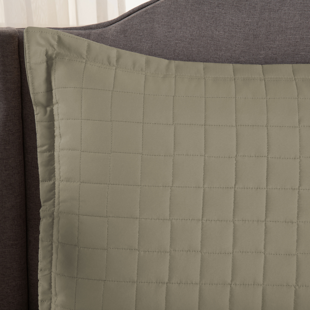 Porta Travesseiro Riviera | 300 Fios | Caqui