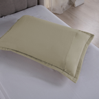 Porta Travesseiro Riviera | 300 Fios | Caqui