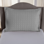 Porta Travesseiro Riviera | 300 Fios | Cinza