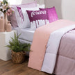 Kit Edredom Quietude Rosa | 400 Fios