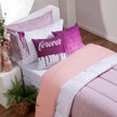 Kit Edredom Quietude Rosa | 400 Fios